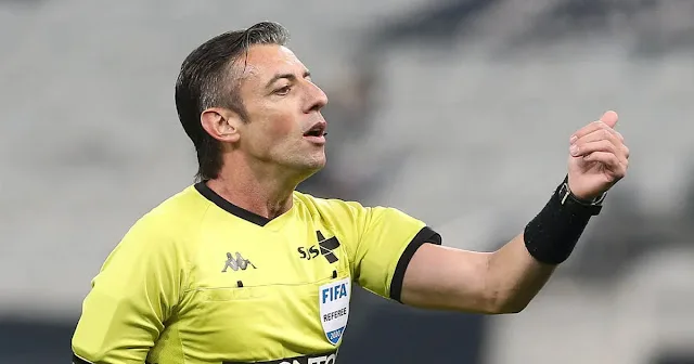 "Fracasso de Claus e outros três brasileiros em teste durante a pré-temporada de árbitros da Conmebol."