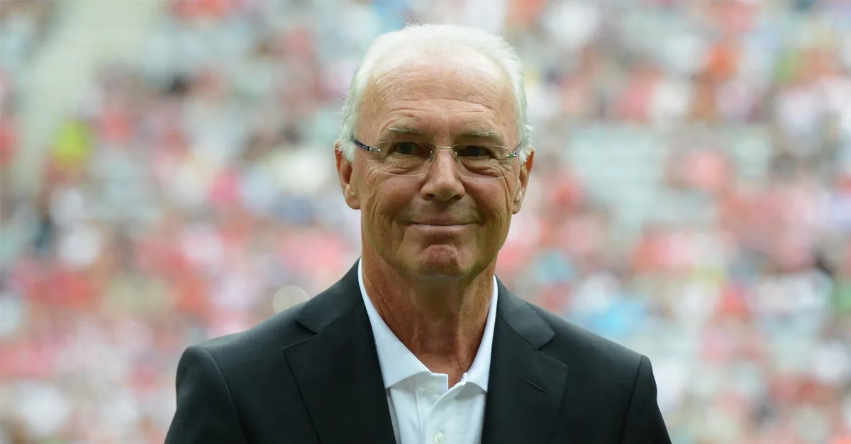 Falece o renomado jogador alemão Beckenbauer.