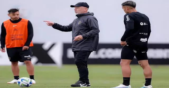 Preparação do Corinthians para o clássico contra o São Paulo, com tabu em jogo.