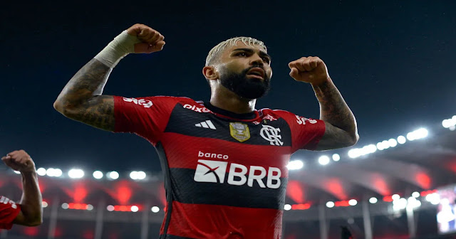 Gabigol retorna aos gols em jogo pelo Flamengo após meio ano.